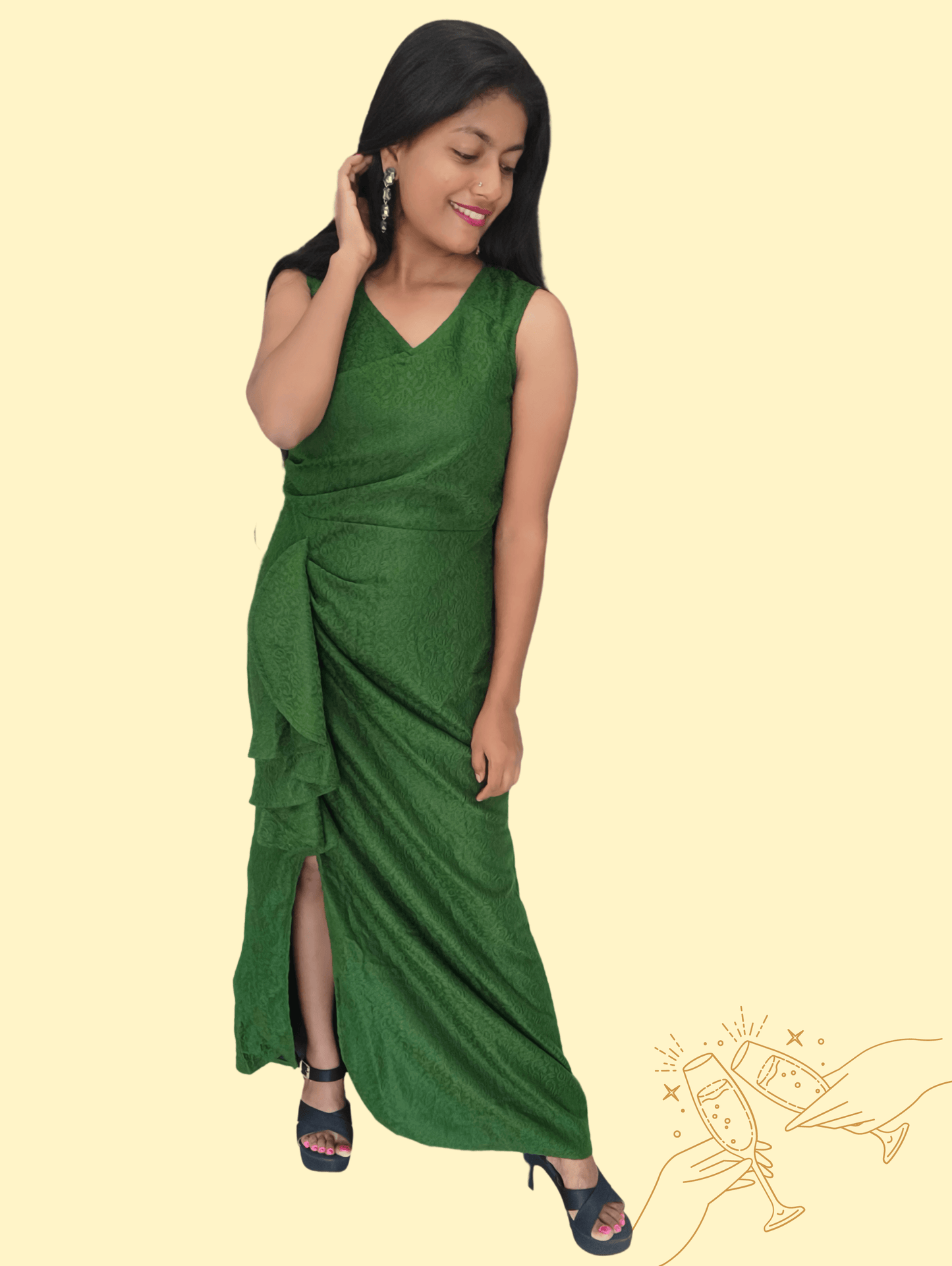 Green Eve Gown