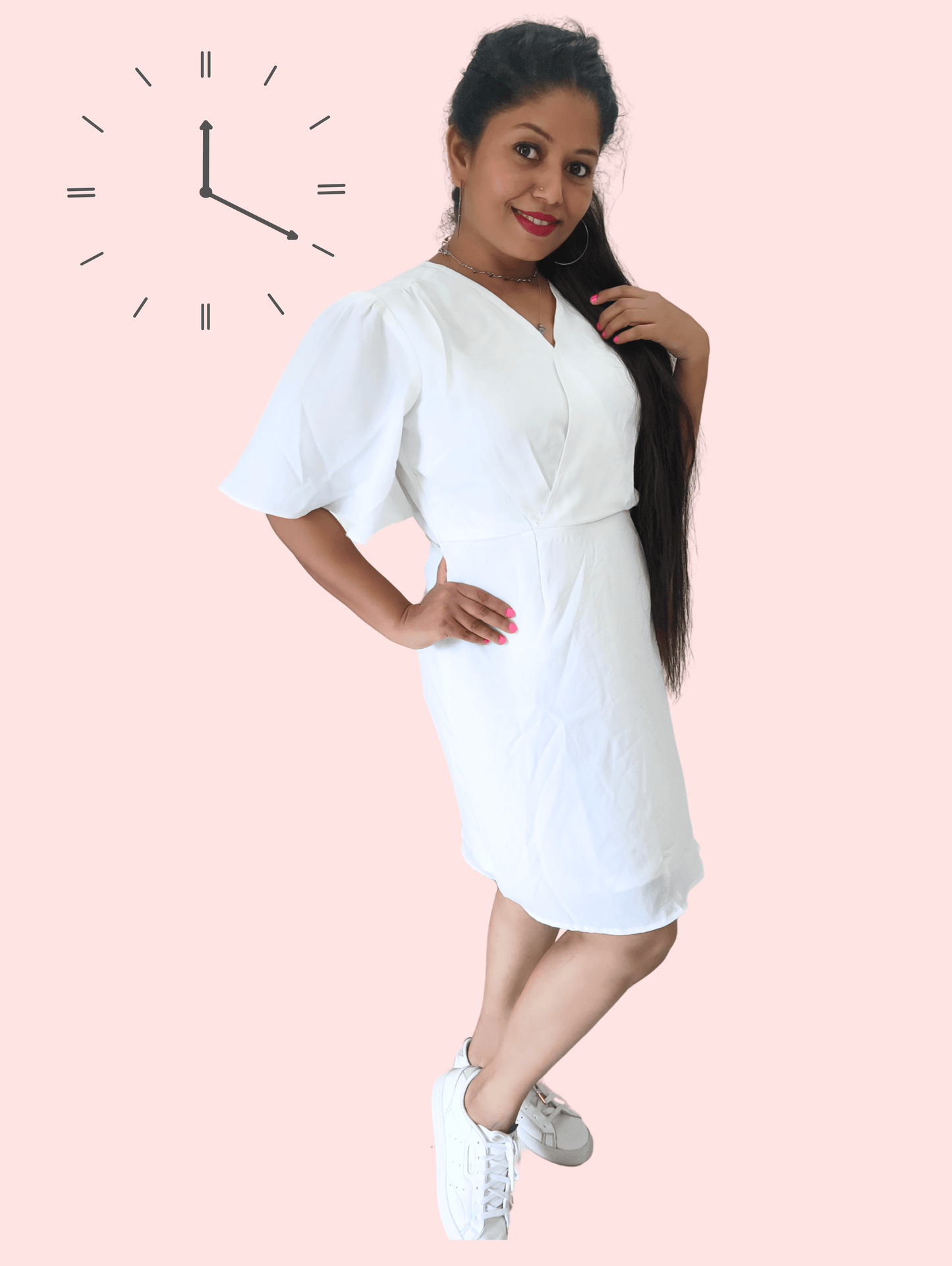 White Bliss Midi Dress