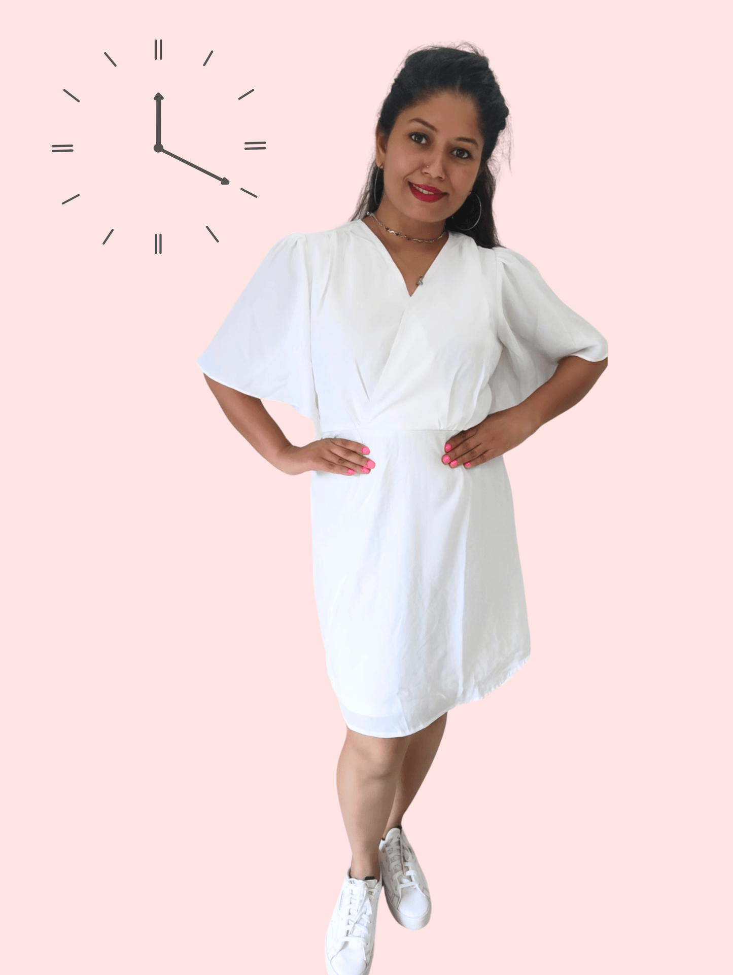 White Bliss Midi Dress