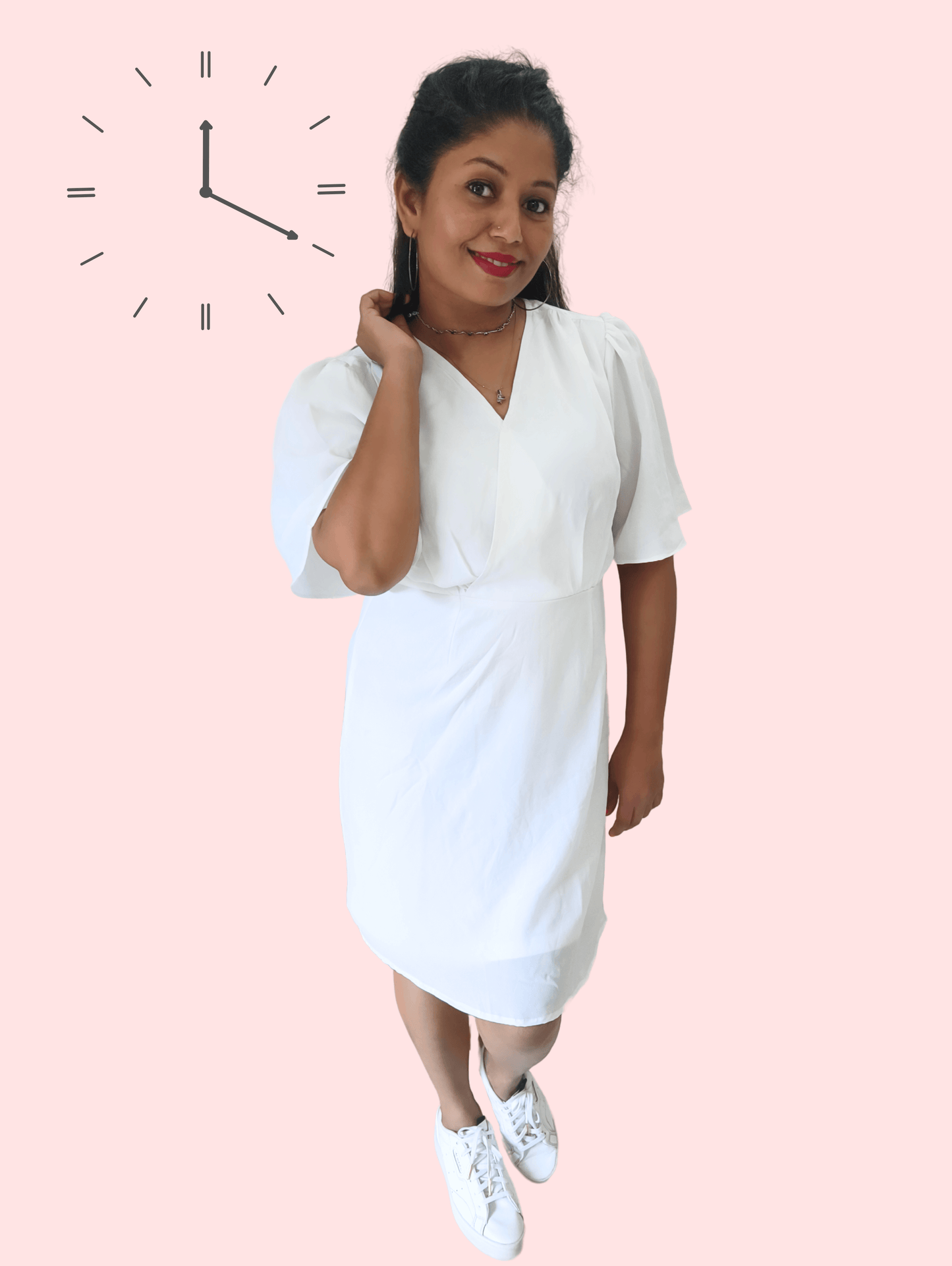 White Bliss Midi Dress