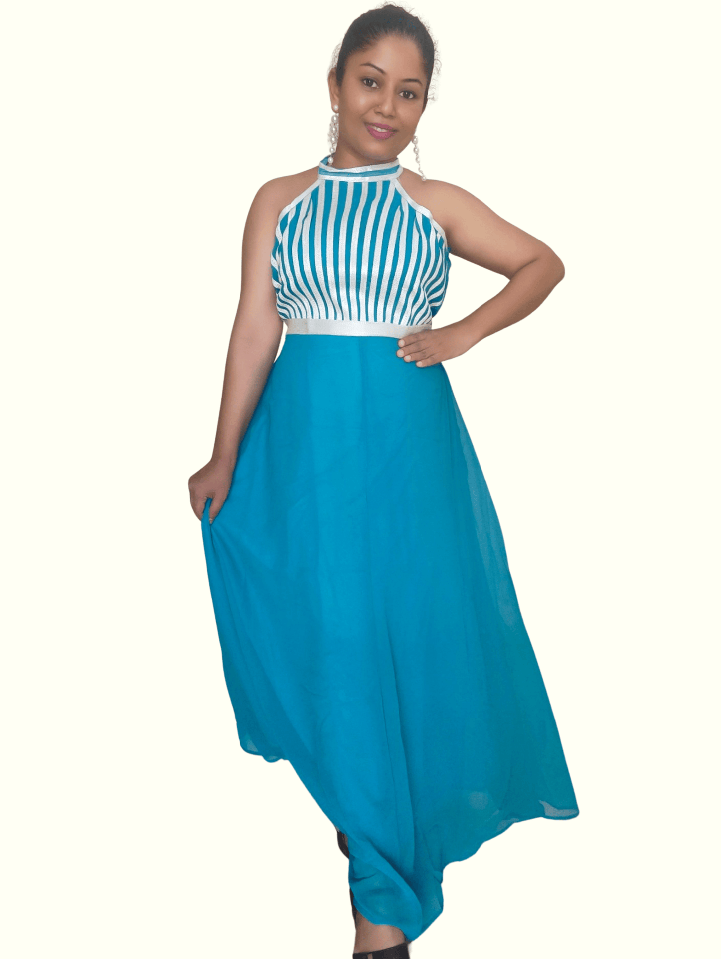 Blue Jane Maxi Dress