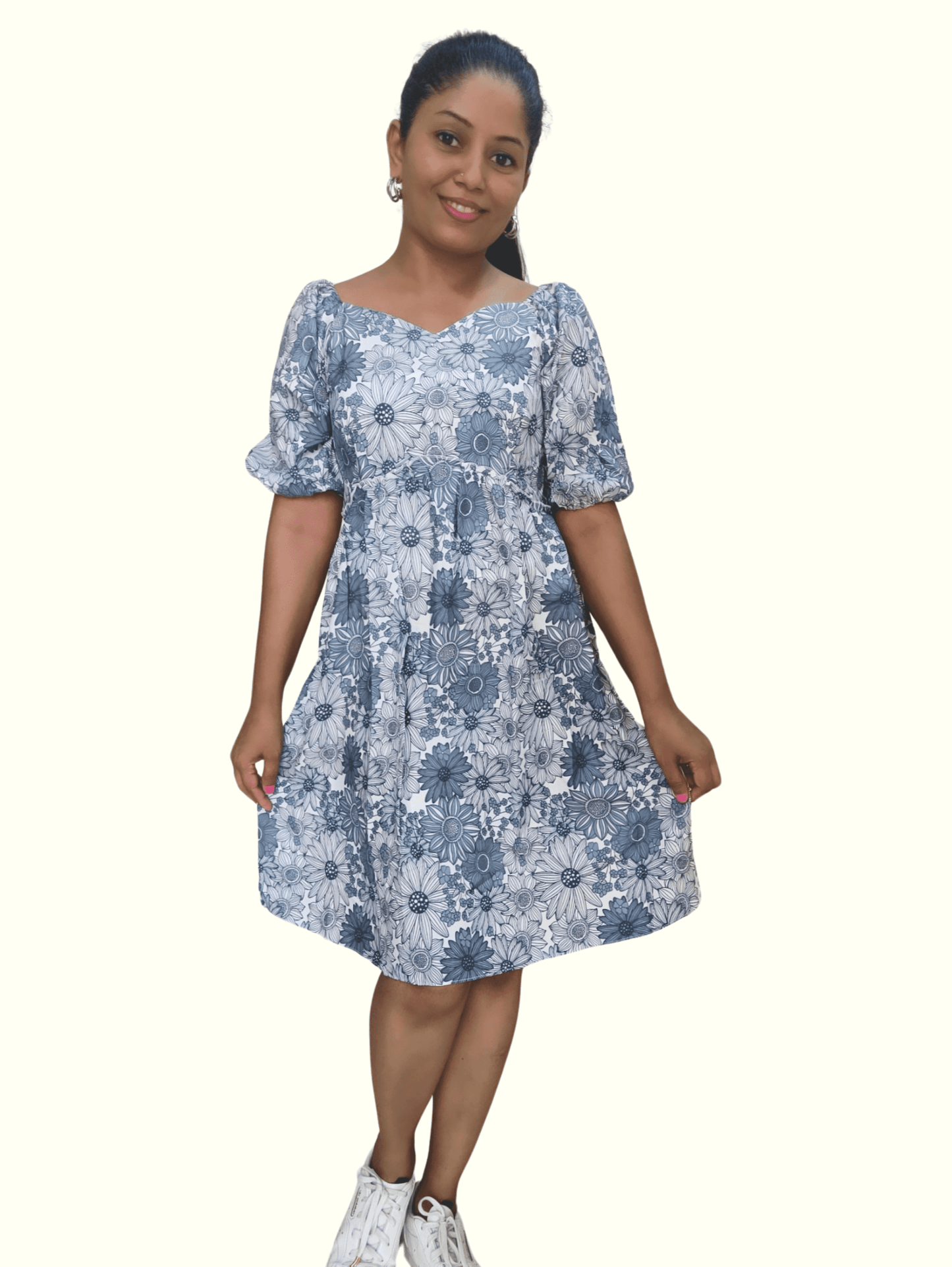 Gray Uma Mini Dress