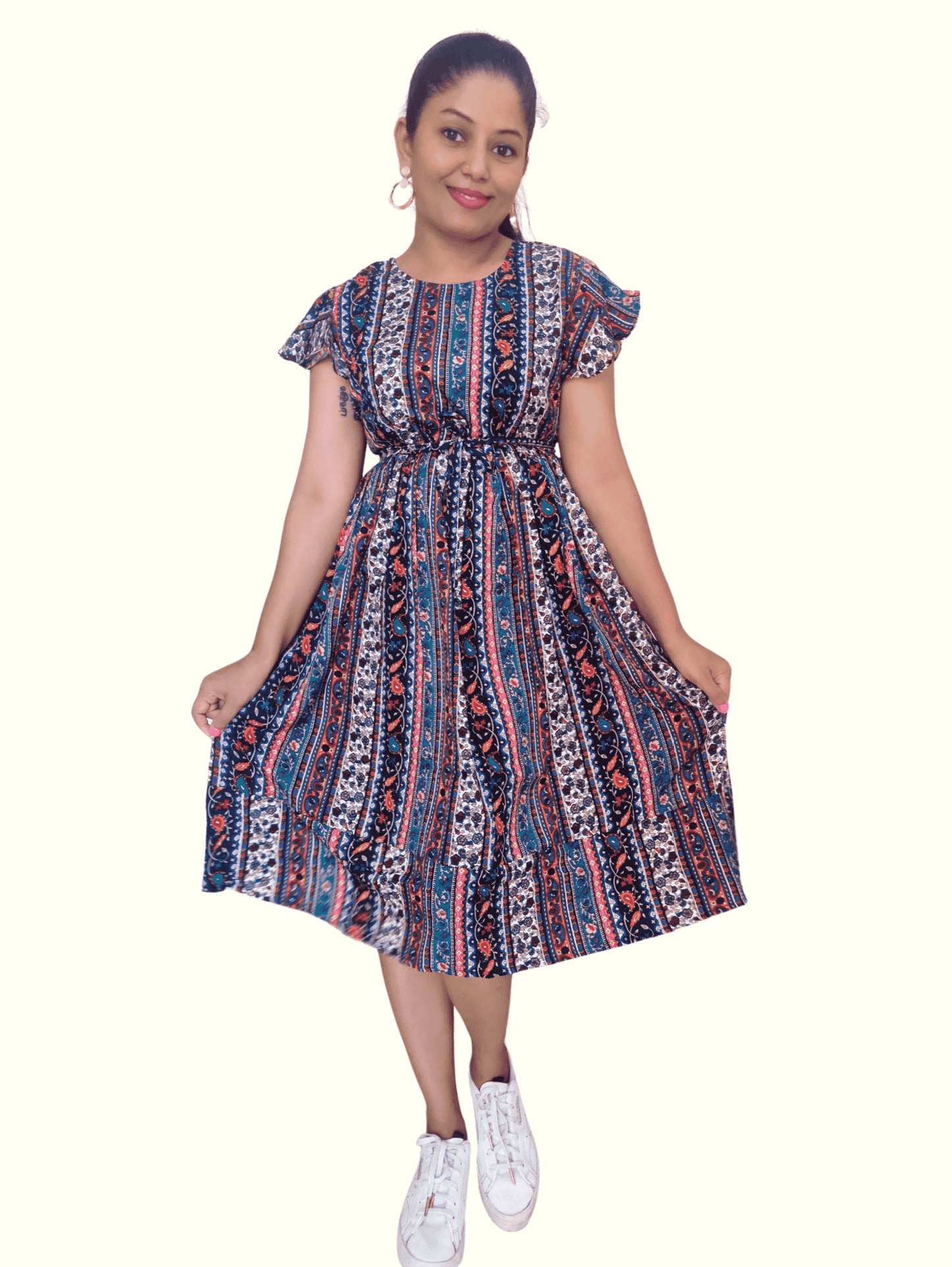 Indi Saavi Midi Dress