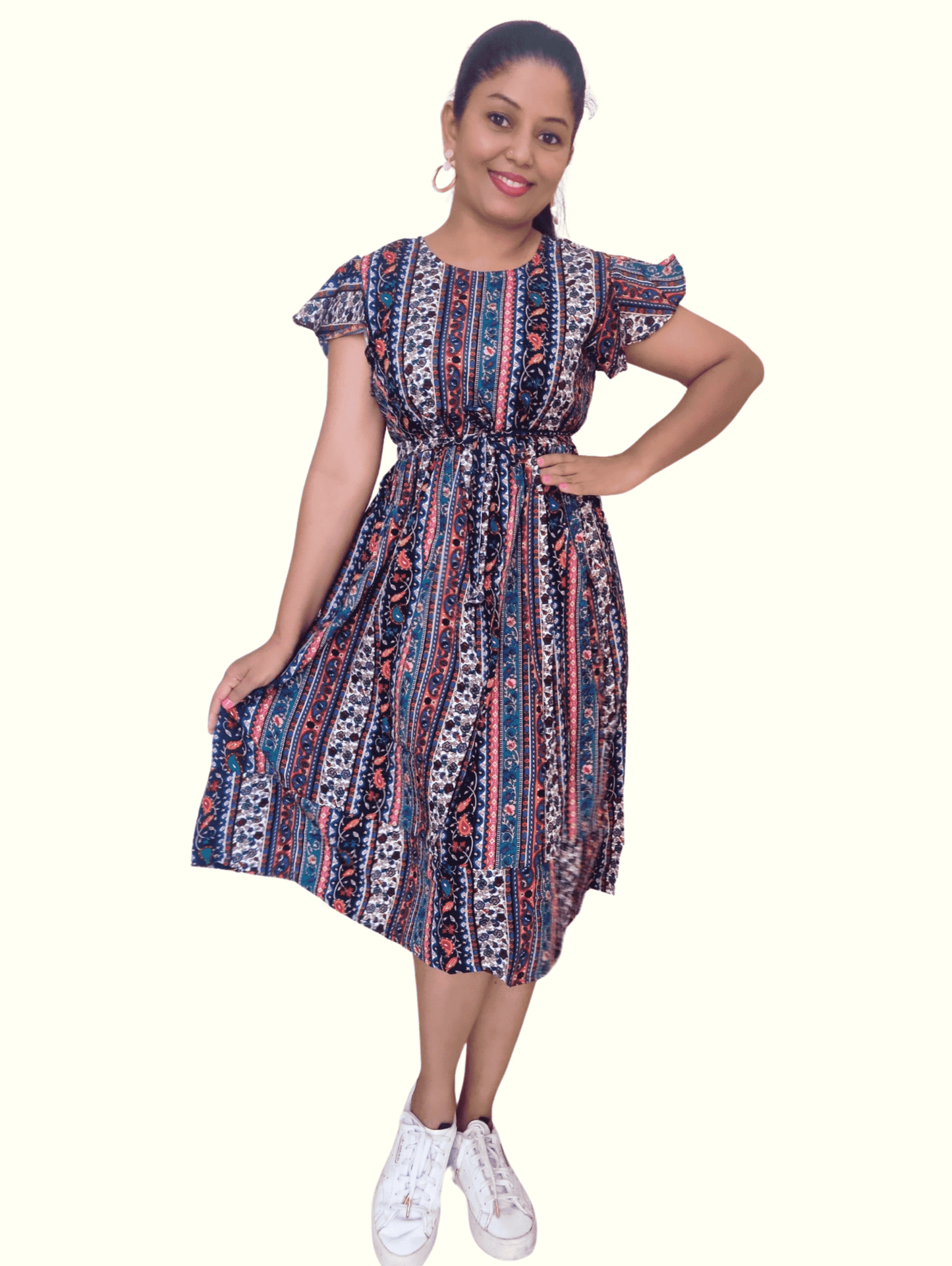 Indi Saavi Midi Dress