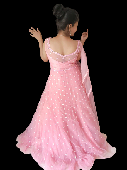 Pink Aurora Ballgown