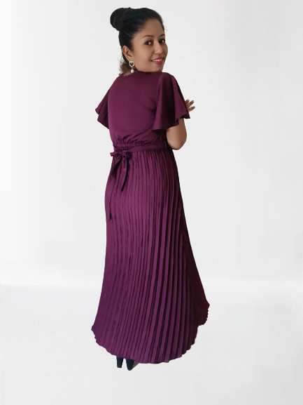 Plum Magic Maxi Dress