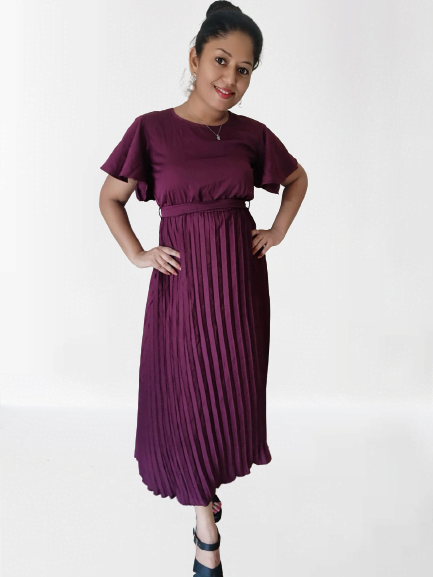 Plum Magic Maxi Dress