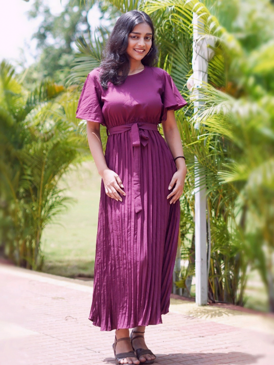 Plum Magic Maxi Dress