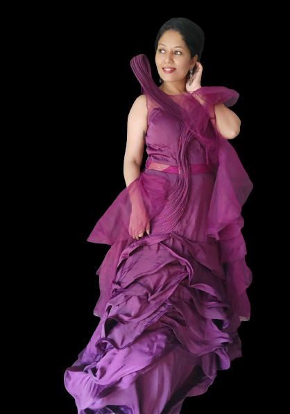 Purple Queen Ballgown